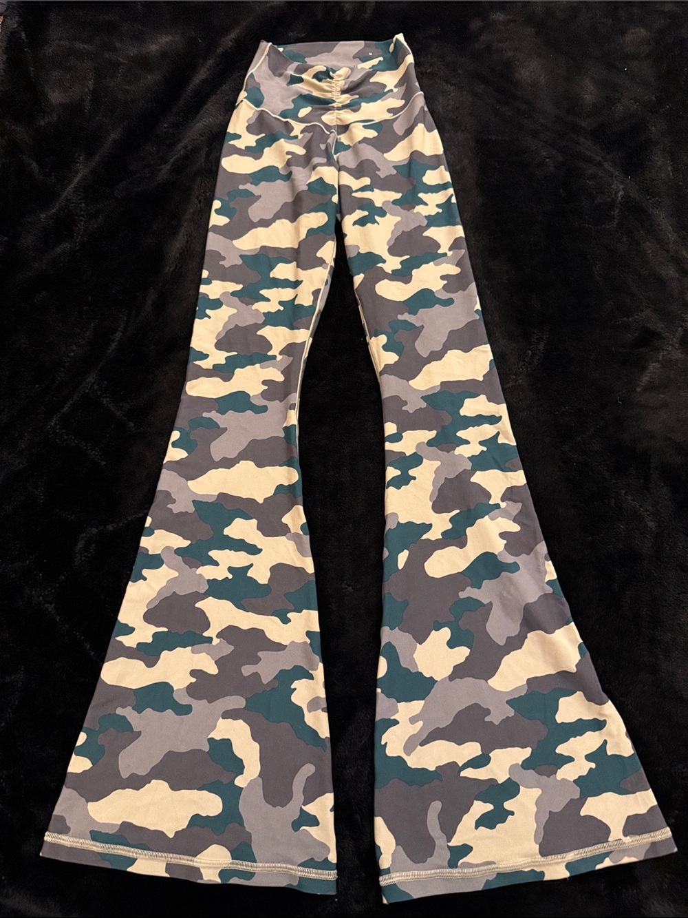 Offline by Aerie Camo Flared Yoga Pants